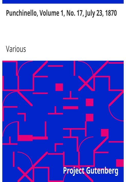 Панчінелло, том 1, № 17, 23 липня 1870 р