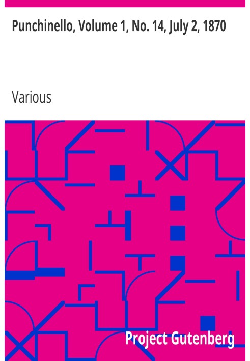 Панчінелло, том 1, № 14, 2 липня 1870 р