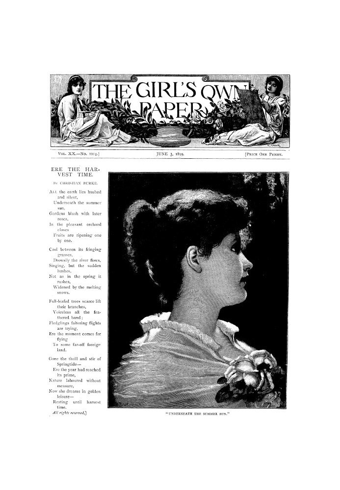 The Girl's Own Paper, Vol. XX, № 1014, 3 червня 1899 р