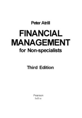 Financial management for non-specialists: training for students enrolled in the Master of Business Administration programs
