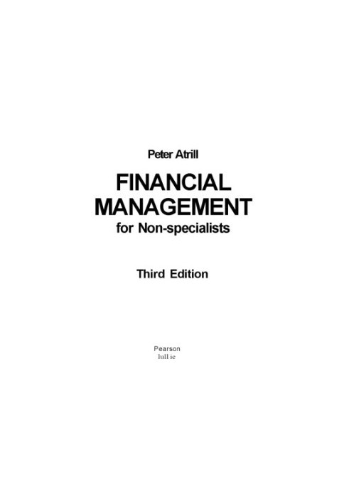 Financial management for non-specialists: training for students enrolled in the Master of Business Administration programs