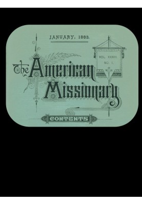 Американский миссионер - Том 37, № 1, январь 1883 г.