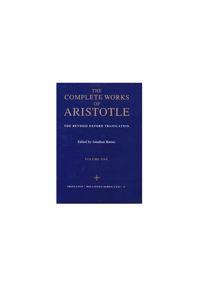 The Complete Aristotle