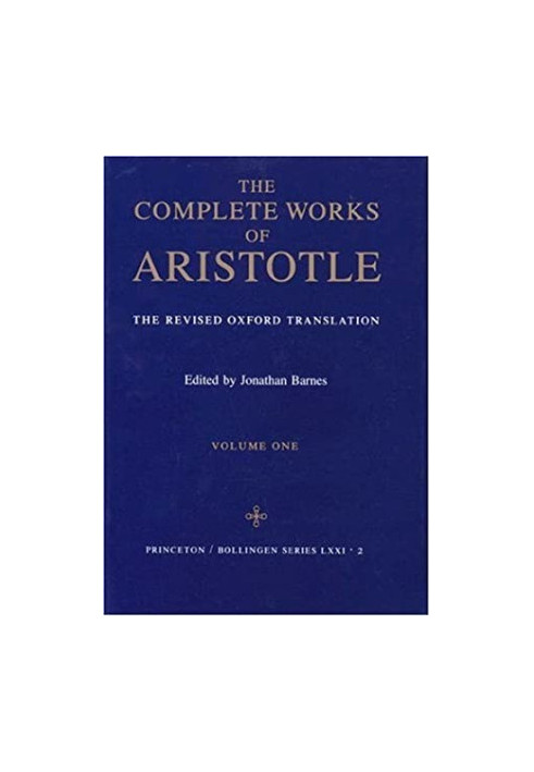 The Complete Aristotle