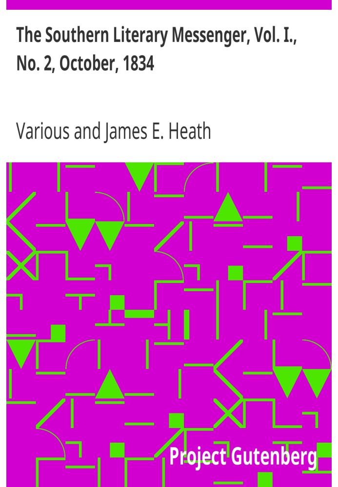 Південний літературний посланник, том. І., № 2, жовтень 1834 р