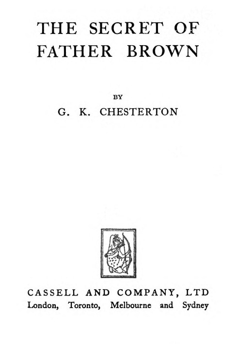 The secret of Father Brown