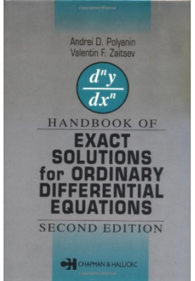 Handbook of Exact Solutions for Ordinary Differential Equations: Second Edition