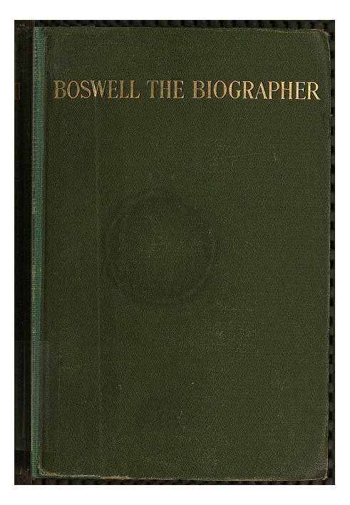 Boswell the Biographer