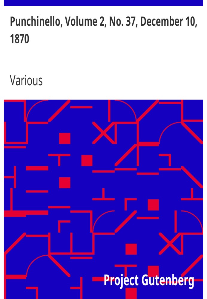 Панчінелло, том 2, № 37, 10 грудня 1870 р