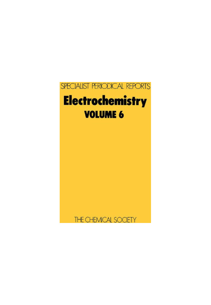 Electrochemistry Vol 6: The Periodic Table of the Elements Wall Chart (Specialist Periodical Reports) (v. 6)