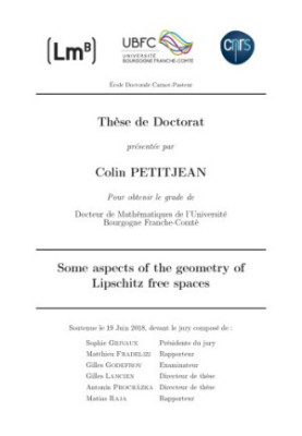 Some aspects of the geometry of Lipschitz free spaces