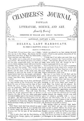 Chambers's Journal of Popular Literature, Science, and Art, No. 732 January 5, 1878
