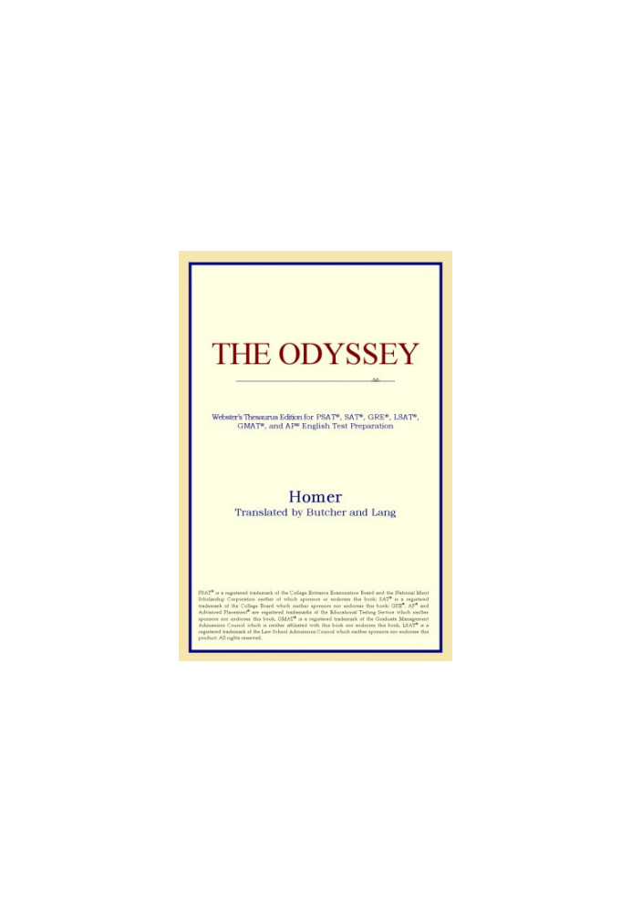 The Odyssey (Webster's Thesaurus Edition)