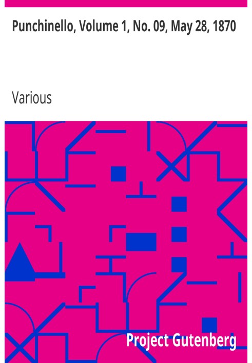 Панчінелло, том 1, № 09, 28 травня 1870 р