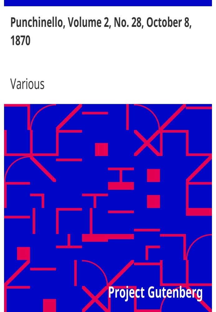 Панчінелло, том 2, № 28, 8 жовтня 1870 р