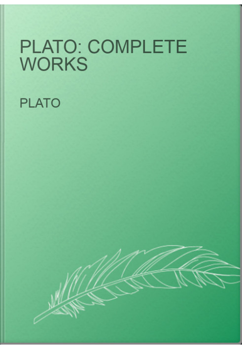 Plato: Complete Works