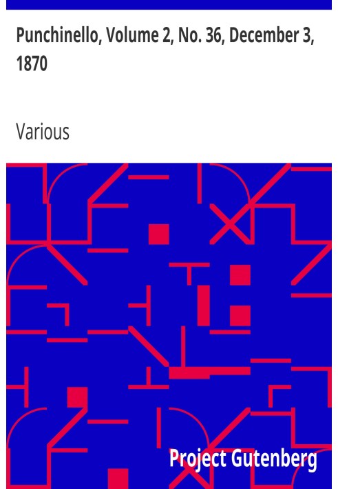 Пунчинелло, том 2, № 36, 3 декабря 1870 г.