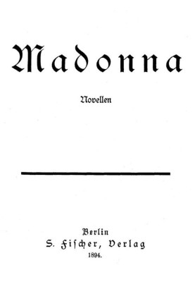 Madonna: novellas