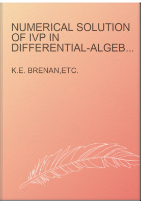 Numerical solution of IVP in differential-algebraic equations