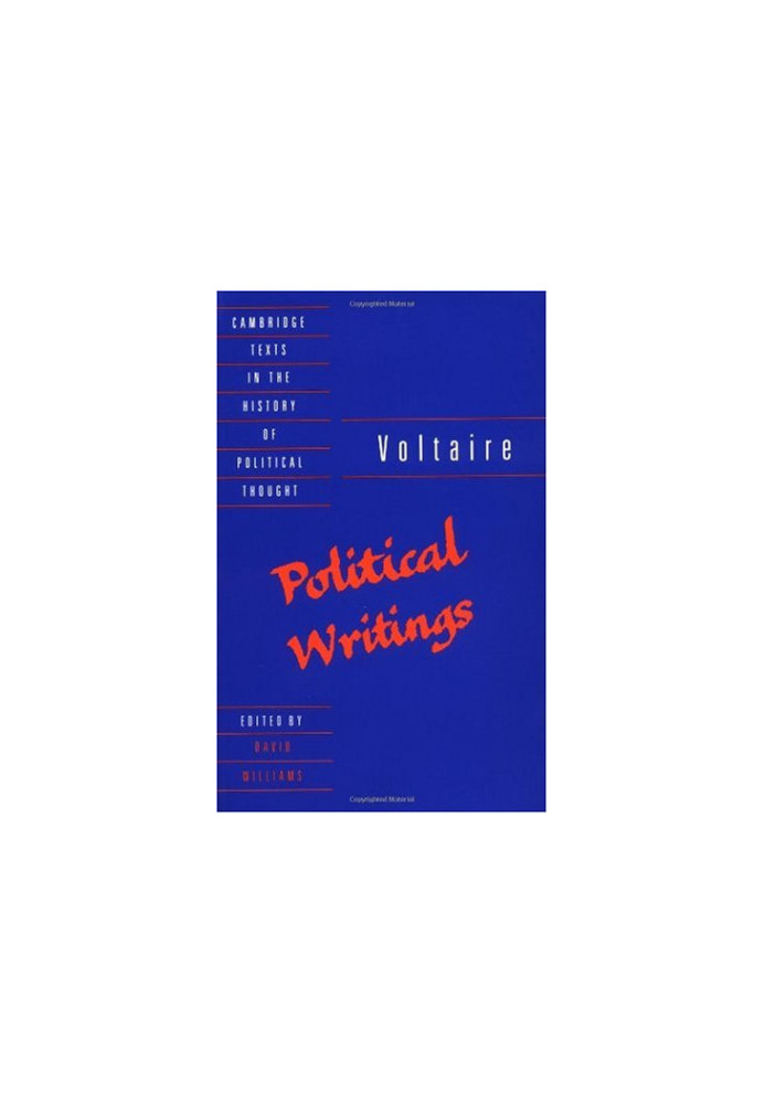 Voltaire: Political Writings