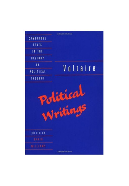 Voltaire: Political Writings