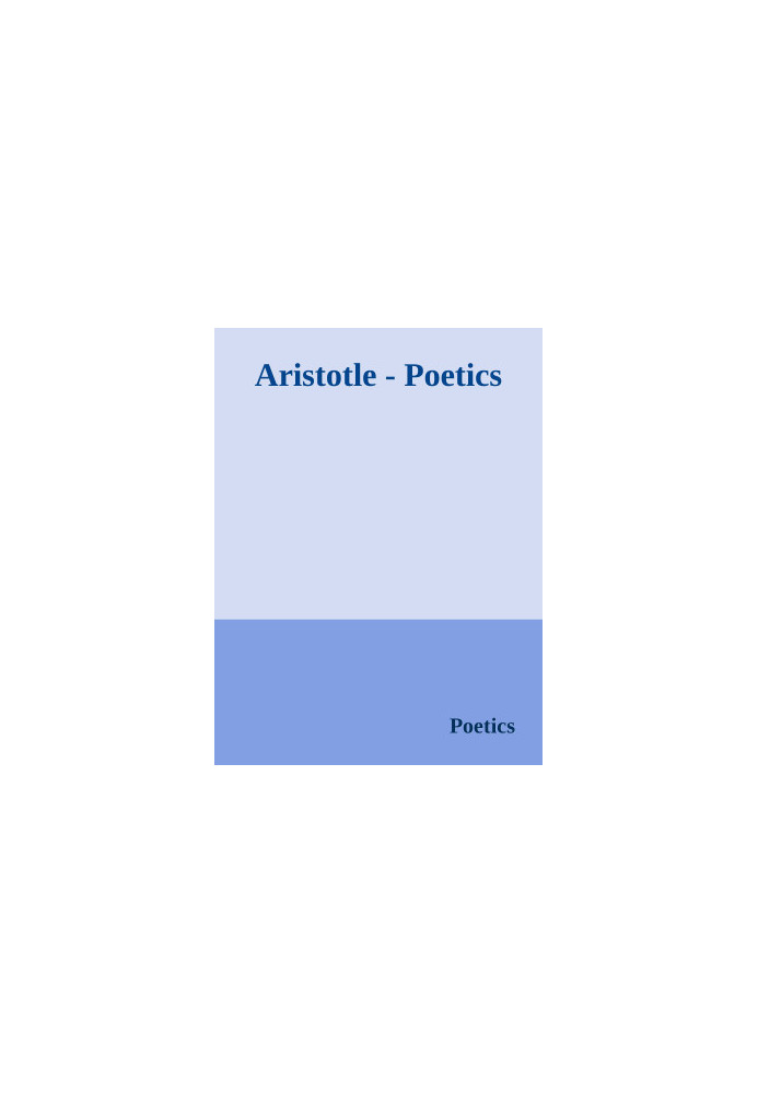 Poetics