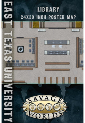 Savage Worlds: East Texas University Maps: Library