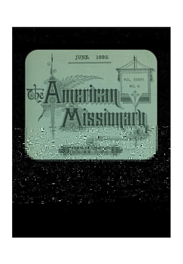 Американський місіонер — том 37, № 6, червень 1883 р