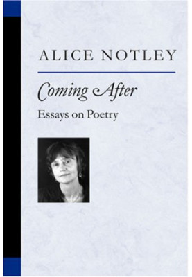 Coming after : essays on poetry