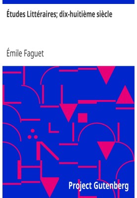Literary studies; eighteenth century