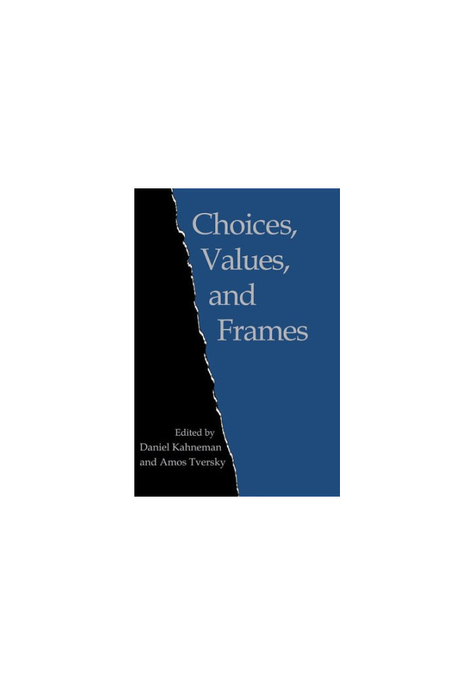 Choices, Values, and Frames