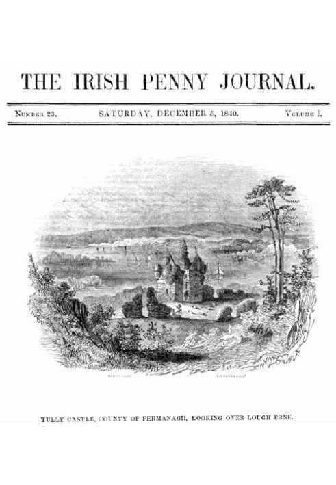 The Irish Penny Journal, Vol. 1 № 23, 5 грудня 1840 р