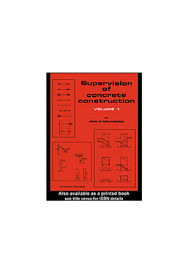Supervision of Concrete Construction