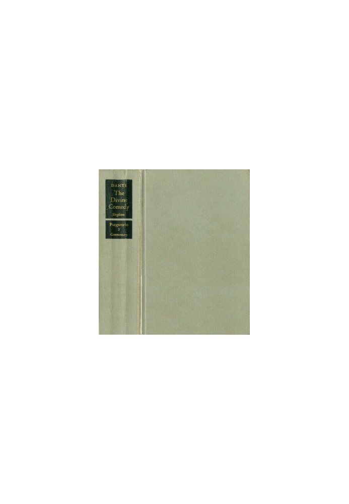 The Divine Comedy: Purgatorio: Commentary