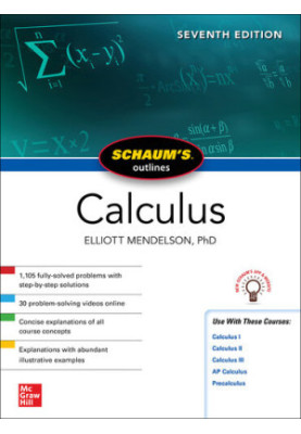 Schaum's Outline of Calculus, 7th Edition