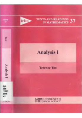 Analysis I & II (2 volume set)