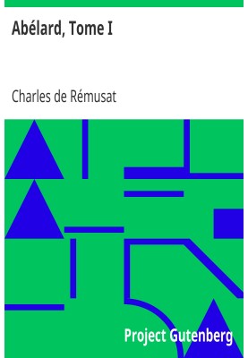 Abelard, Volume I