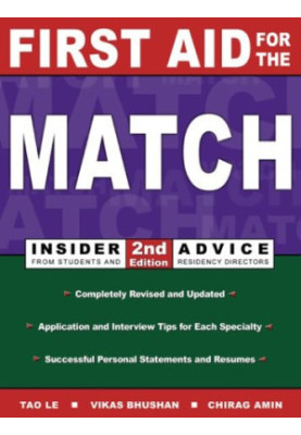 First Aid for the Match: Insider Advice From Students and Residency Directors