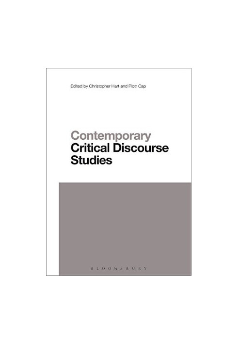 Contemporary Critical Discourse Studies