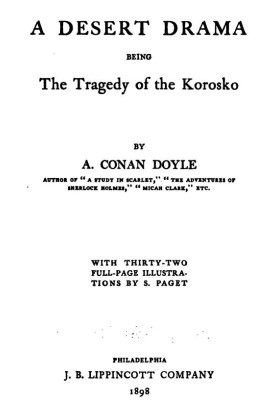 A desert drama : $b being the tragedy of the "Korosko"