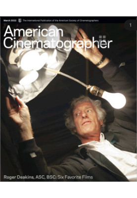 American Cinematographer magazine March 2022