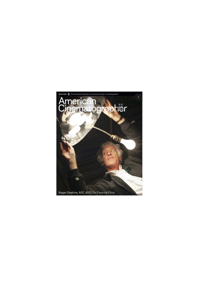 American Cinematographer magazine March 2022