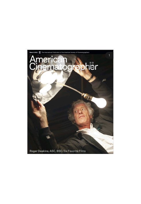 American Cinematographer magazine March 2022