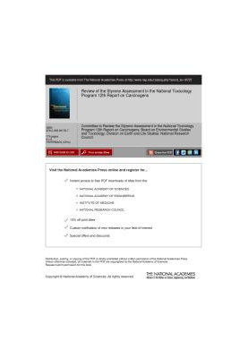 Review of the Styrene Assessment in the National Toxicology Program 12th Report on Carcinogens